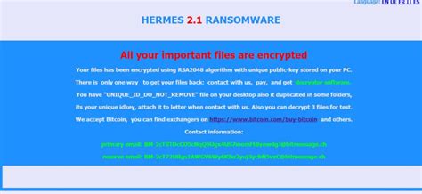 hermes 2.1 ransomware recovery|hermes 2.1 restore files.